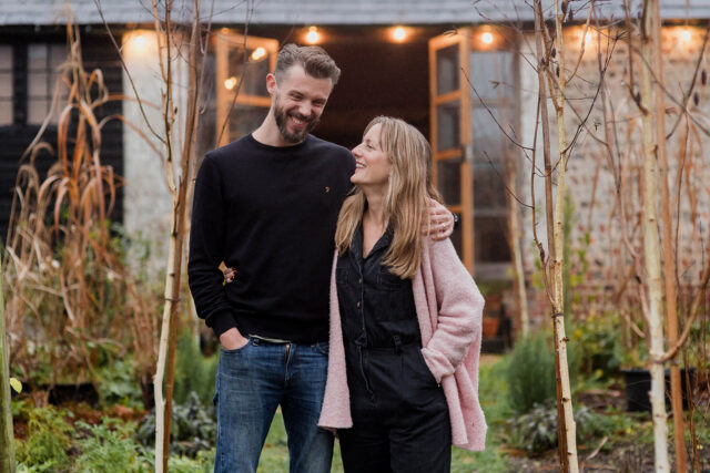 A photograph of Jon Barnes & Gabrielle Minkley-Barnes