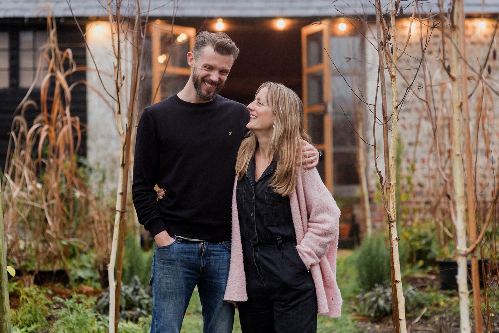 A photograph of Jon Barnes & Gabrielle Minkley-Barnes